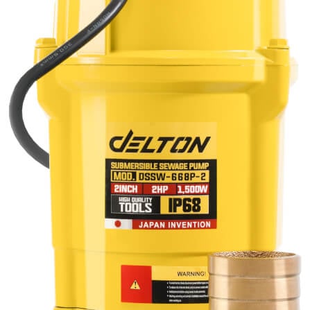 ปั๊มจุ่ม DELTON รุ่น DSSW-668P-2 ขนาด 2 นิ้ว 2HP 1,500W_3